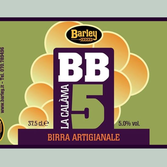 Birrificio Barley - etichetta BB 5