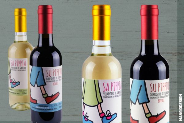 Vini Is Pippius by Baccusardus - bottiglie