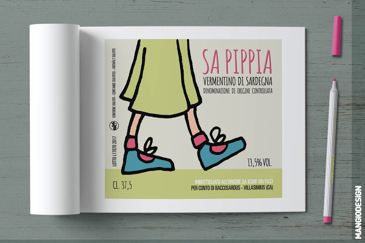 Vini Is Pippius by Baccusardus - etichetta Sa Pippia